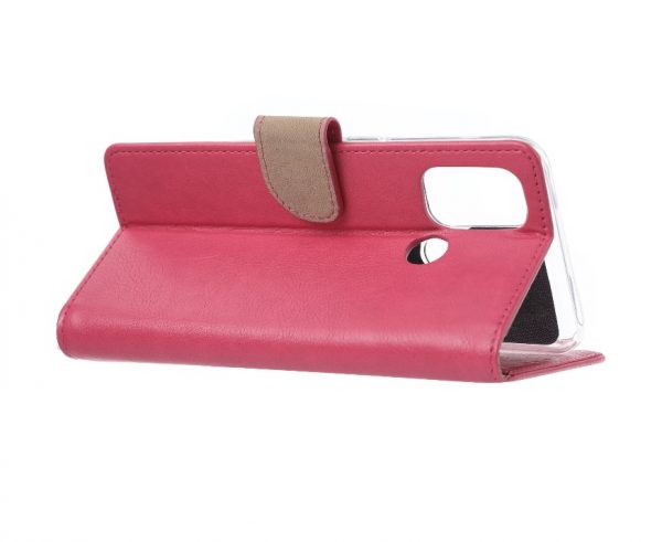 Hoesje geschikt voor Oppo A53 / A53s - Bookcase Roze - portemonnee hoesje