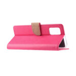 Hoesje geschikt voor Samsung Galaxy A02S - Bookcase Roze - portemonnee hoesje