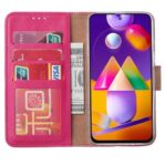 Hoesje geschikt voor Samsung Galaxy A02S - Bookcase Roze - portemonnee hoesje