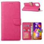 Hoesje geschikt voor Samsung Galaxy A02S - Bookcase Roze - portemonnee hoesje