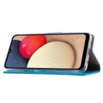 Hoesje geschikt voor Samsung Galaxy A02S - Bookcase Turquoise - portemonnee hoesje
