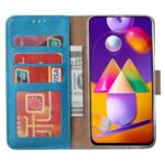 Hoesje geschikt voor Samsung Galaxy A02S - Bookcase Turquoise - portemonnee hoesje