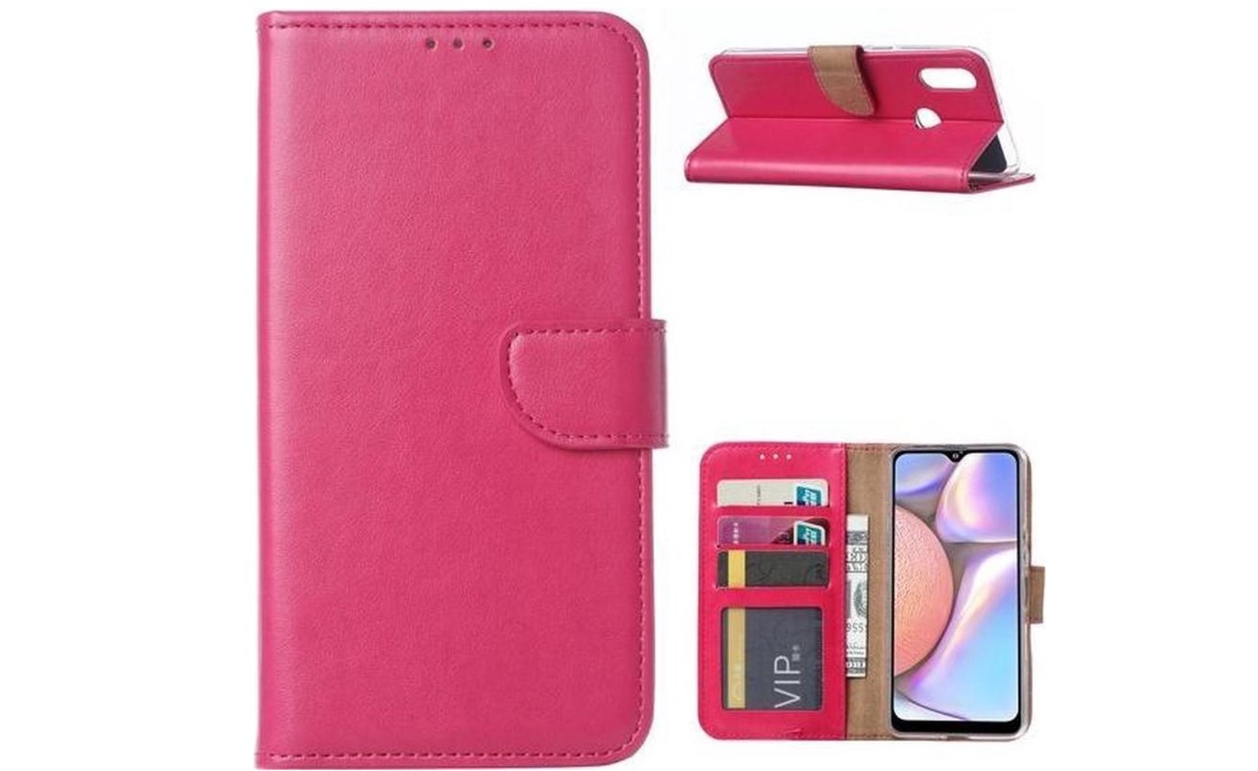 Hoesje geschikt voor Samsung Galaxy A10e (Lite) - Bookcase Roze - portemonnee hoesje
