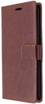 Hoesje geschikt voor Samsung Galaxy A11 hoesje bookcase - Bruin