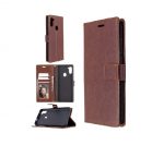 Hoesje geschikt voor Samsung Galaxy A11 hoesje bookcase - Bruin