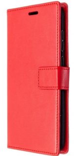 Hoesje geschikt voor Samsung Galaxy A11 hoesje bookcase - Rood