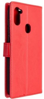 Hoesje geschikt voor Samsung Galaxy A11 hoesje bookcase - Rood