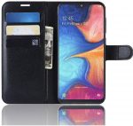 Hoesje geschikt voor Samsung Galaxy A20e Hoesje - Bookcase - Zwart