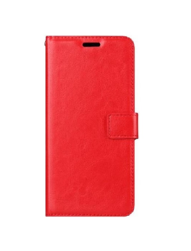 Hoesje geschikt voor Samsung Galaxy A20s Hoesje Bookcase Rood