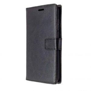 Hoesje geschikt voor Samsung Galaxy A20s Hoesje Bookcase Zwart