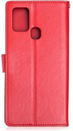 Hoesje geschikt voor Samsung Galaxy A21S hoesje - Bookcase rood