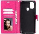 Hoesje geschikt voor Samsung Galaxy A21S Hoesje - Bookcase Roze