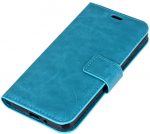 Hoesje geschikt voor Samsung Galaxy A3 (2017) Hoesje - Bookcase Turquoise