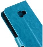 Hoesje geschikt voor Samsung Galaxy A3 (2017) Hoesje - Bookcase Turquoise