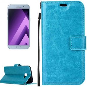 Hoesje geschikt voor Samsung Galaxy A3 (2017) Hoesje - Bookcase Turquoise