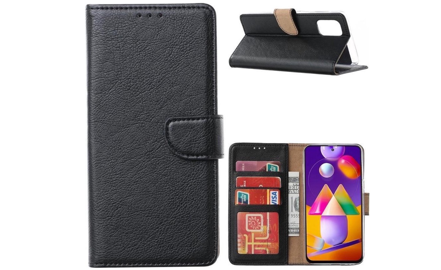 Hoesje geschikt voor Samsung Galaxy A32 (5G versie) - Bookcase Zwart - portemonnee hoesje