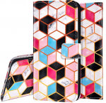 Hoesje geschikt voor Samsung Galaxy A41 Bookcase hoesje - check