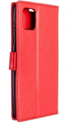 Hoesje geschikt voor Samsung Galaxy A41 hoesje book case rood