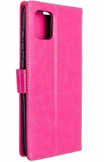 Hoesje geschikt voor Samsung Galaxy A41 hoesje book case roze