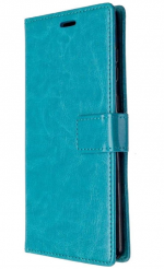 Hoesje geschikt voor Samsung Galaxy A41 hoesje book case turquoise