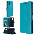 Hoesje geschikt voor Samsung Galaxy A41 hoesje book case turquoise