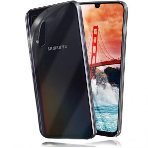 Hoesje geschikt voor Samsung Galaxy A50 / A50s - Dubbelzijdig Siliconen hoesje - 2 in 1 (360 graden)