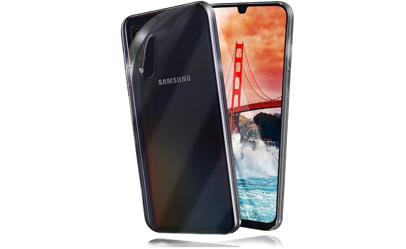 Hoesje geschikt voor Samsung Galaxy A50 / A50s - Dubbelzijdig Siliconen hoesje - 2 in 1 (360 graden)