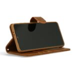 Hoesje geschikt voor Samsung Galaxy A52 - Bookcase Bruin - portemonnee hoesje