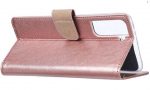 Hoesje geschikt voor Samsung Galaxy A52 - Bookcase Rose Goud - portemonnee hoesje