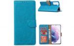 Hoesje geschikt voor Samsung Galaxy A52 - Bookcase Turquoise - portemonnee hoesje