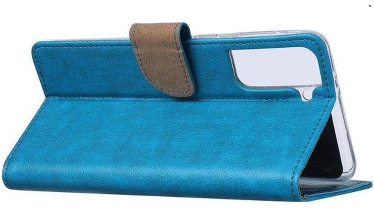 Hoesje geschikt voor Samsung Galaxy A52 - Bookcase Turquoise - portemonnee hoesje