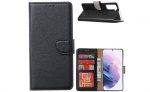 Hoesje geschikt voor Samsung Galaxy A52 - Bookcase Zwart - portemonnee hoesje