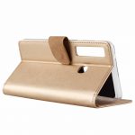 Hoesje geschikt voor Samsung Galaxy A9 (2018) - Bookcase Goud - portemonnee hoesje