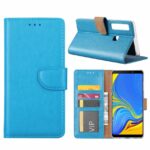 Hoesje geschikt voor Samsung Galaxy A9 (2018) - Bookcase Turquoise - portemonnee hoesje