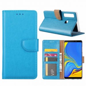 Hoesje geschikt voor Samsung Galaxy A9 (2018) - Bookcase Turquoise - portemonnee hoesje