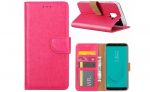 Hoesje geschikt voor Samsung Galaxy J6+ (2018) - Bookcase Roze - portemonnee hoesje