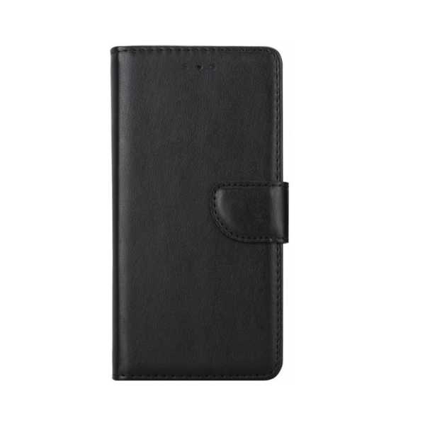 Hoesje geschikt voor Samsung Galaxy J6+ (2018) - Bookcase Zwart - portemonnee hoesje