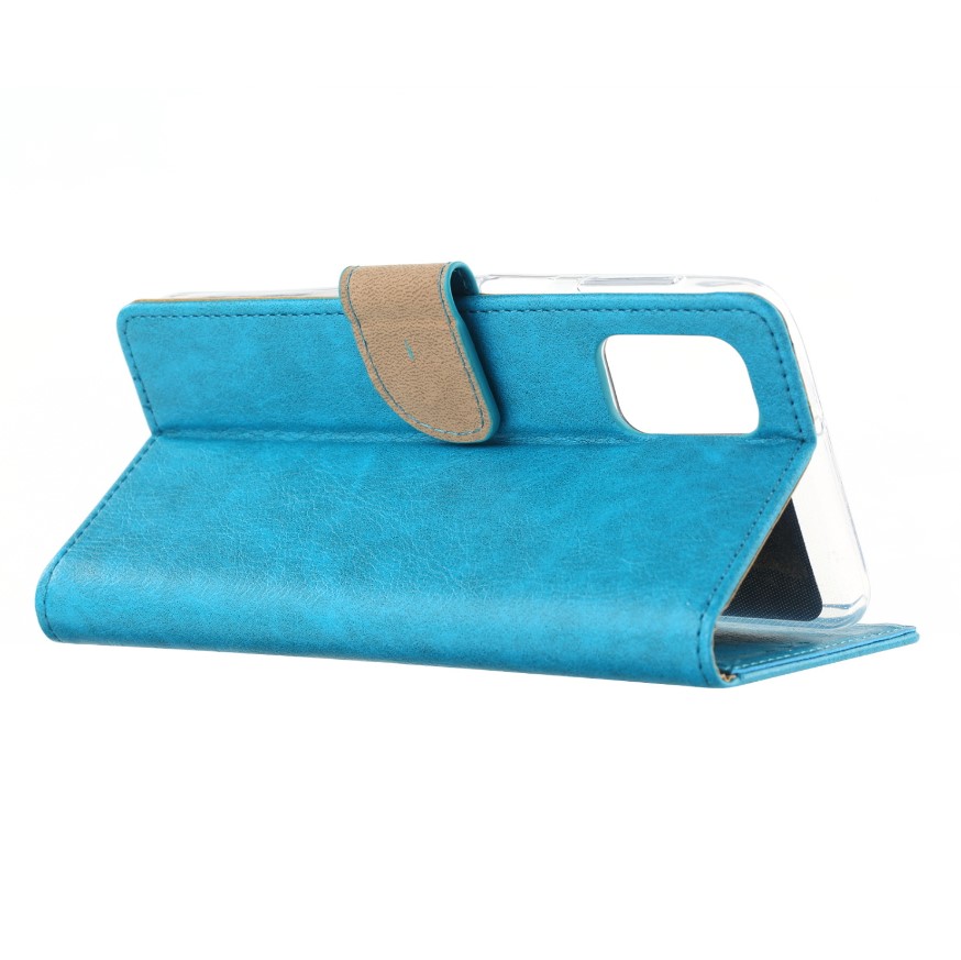 Hoesje geschikt voor Samsung Galaxy M31s - Bookcase Turquoise - portemonnee hoesje