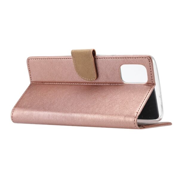 Hoesje geschikt voor Samsung Galaxy M51 - Bookcase Rose Goud - portemonnee hoesje