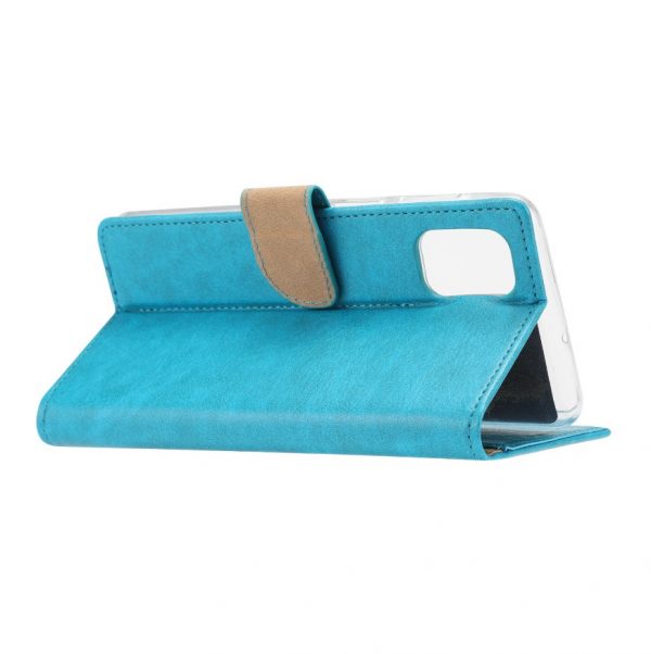 Hoesje geschikt voor Samsung Galaxy M51 - Bookcase Turquoise - portemonnee hoesje
