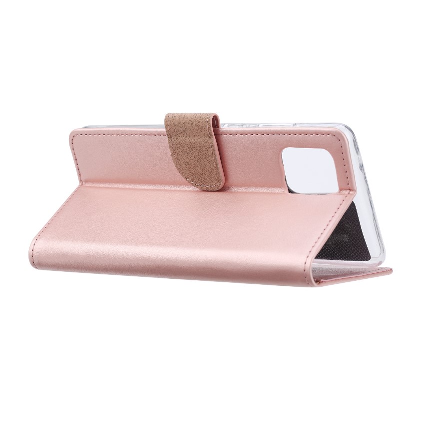 Hoesje geschikt voor Samsung Galaxy Note 10 Lite - Bookcase Rose Goud - portemonnee hoesje