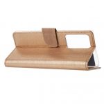 Hoesje geschikt voor Samsung Galaxy Note 20 Ultra - Bookcase Goud - portemonnee hoesje