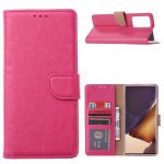 Hoesje geschikt voor Samsung Galaxy Note 20 Ultra - Bookcase Roze - portemonnee hoesje