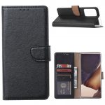 Hoesje geschikt voor Samsung Galaxy Note 20 Ultra - Bookcase Zwart - portemonnee hoesje