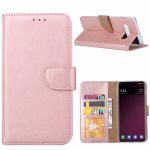 Hoesje geschikt voor Samsung Galaxy S10+ Portemonnee hoesje Rose Goud