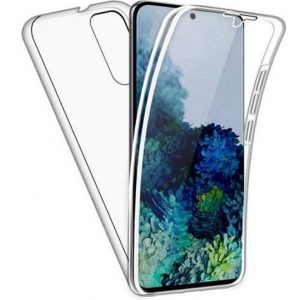 Hoesje geschikt voor Samsung Galaxy S20 Plus - Dubbelzijdig Siliconen hoesje - 2 in 1 (360 graden)
