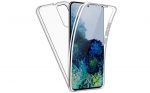 Hoesje geschikt voor Samsung Galaxy S20 Ultra - Dubbelzijdig Siliconen hoesje - 2 in 1 (360 graden)