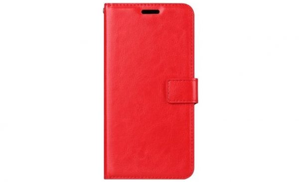 Hoesje geschikt voor Samsung Galaxy S9+ Portemonnee hoesje - Rood