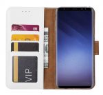 Hoesje geschikt voor Samsung Galaxy S9+ Portemonnee hoesje - Wit