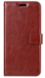 Hoesje geschikt voor Sony Xperia 10 Plus - Bookcase Bruin - portemonnee hoesje